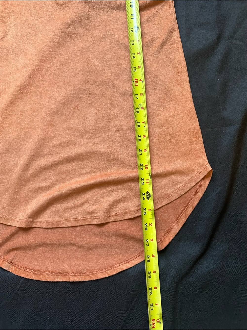 Shyanne Rust Orange V-Neck Strappy Tank - Picture 4 of 7